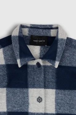 Teddy Smith Veste V-SHERLEY TOTAL NAVY Discount
